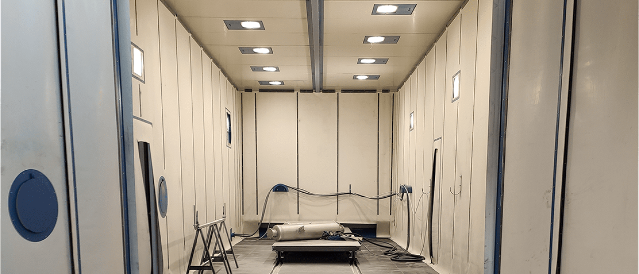 Camera di sabbiatura