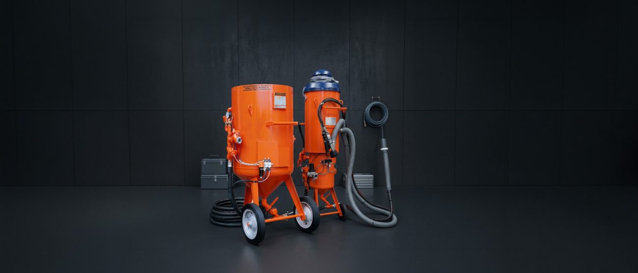 come funziona una sabbiatrice