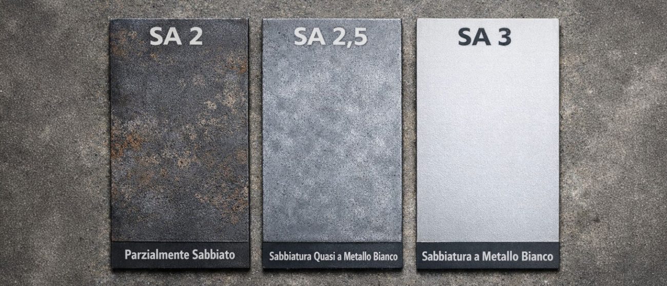 sabbiatura del metallo protech